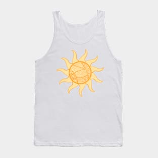 Sun Zentangle Tank Top